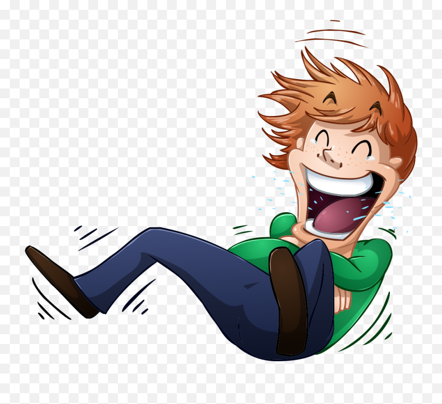 Boy Laughing Clipart Transparent Png - Boy Laughing Clipart Emoji,Laughing Clipart