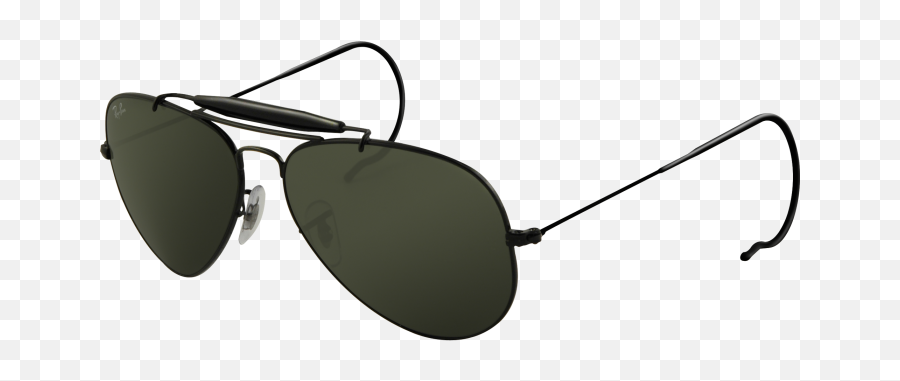 Download Sunglasses Png - Ray Ban Aviators Wire Temples Png Ray Ban Rb3030 Emoji,Cool Sunglasses Png