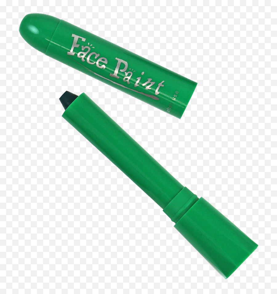 Green Face Paint Stick Emoji,Face Paint Png