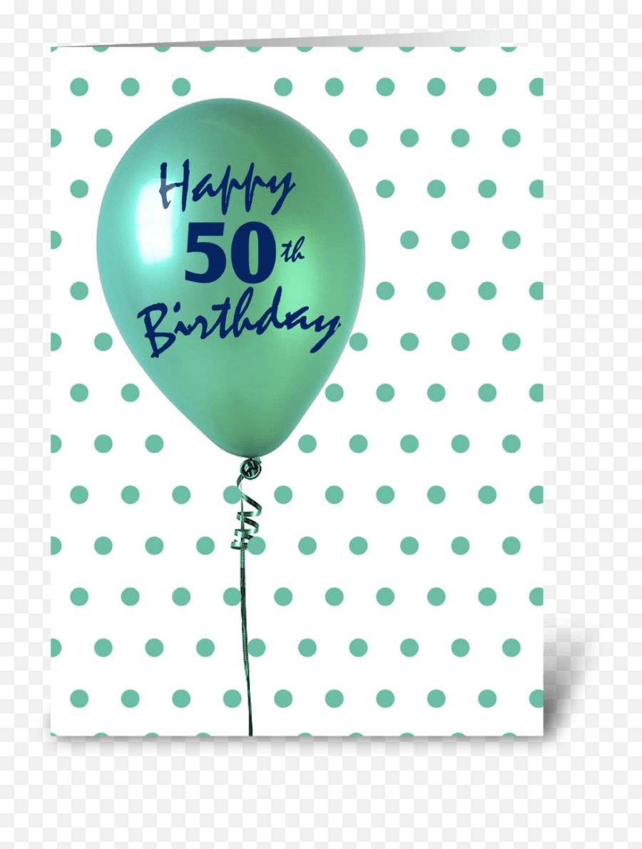 50th Birthday Balloon Emoji,50th Birthday Png
