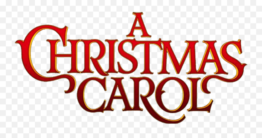 Christmas Carol Logo Transparent Png - Christmas Carol Emoji,Christmas Logo Png