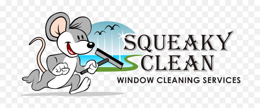 Squeaky Clean Window Cleaning Window Washing Business In Emoji,Squeaky Clean Logo
