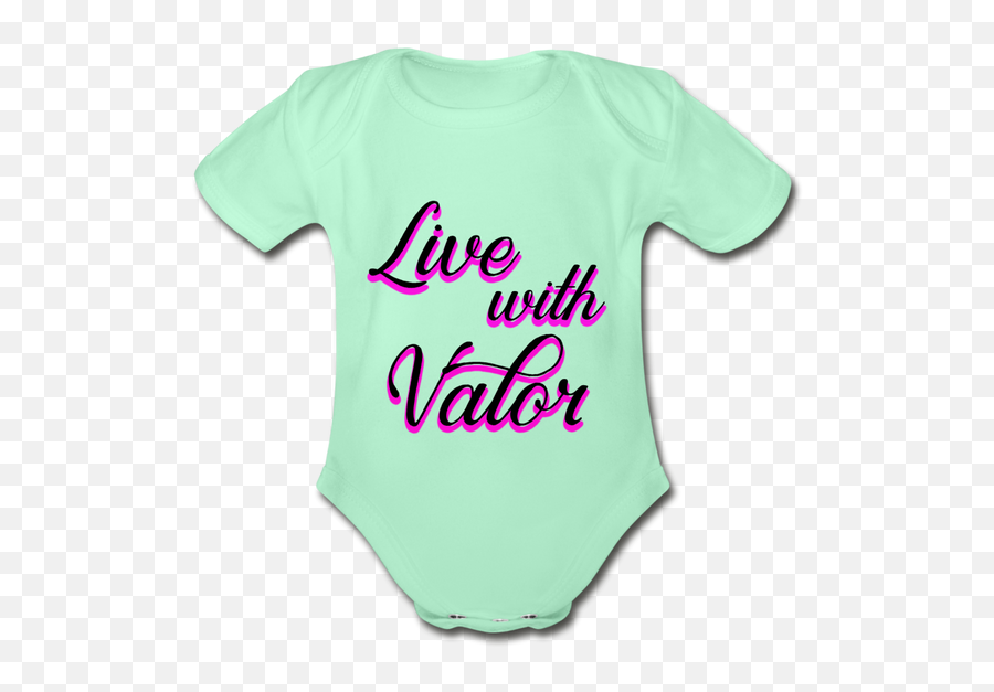 Live With Valor Logo Onesie Emoji,Valor Logo