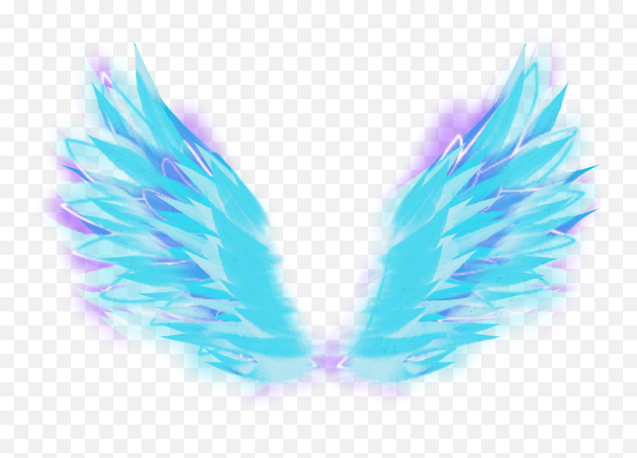 Pngbyet Wings Angel Wing Blue 322189708148211 By Alteregoss Emoji,Angel Wing Logo