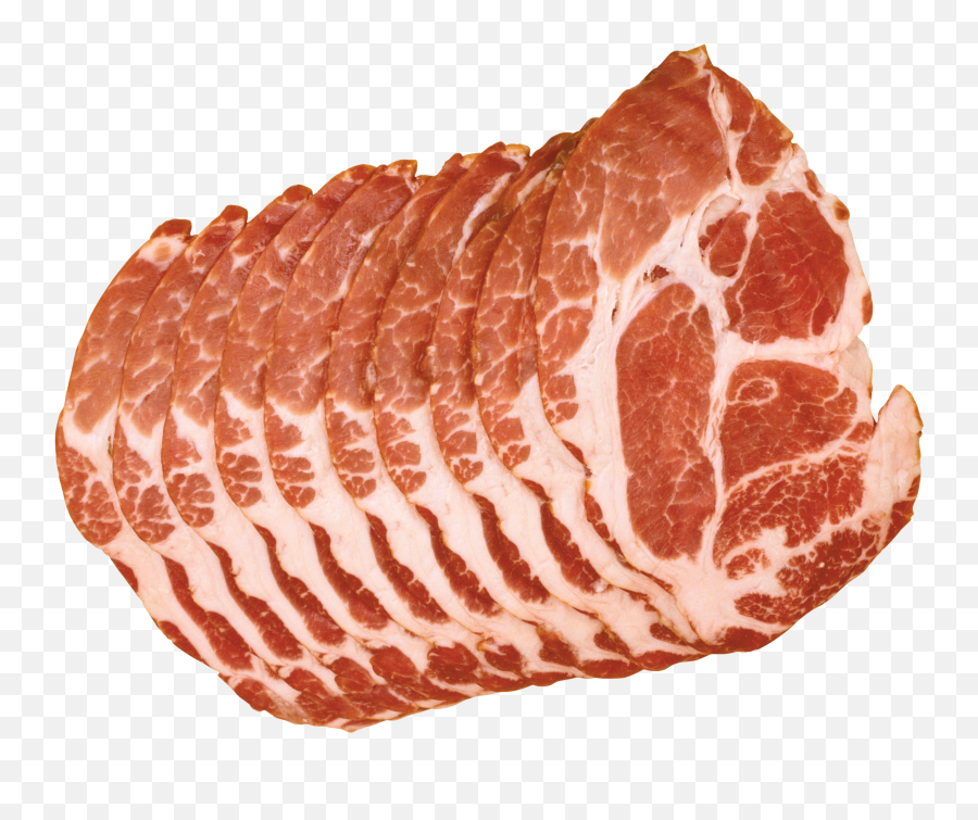 Bacon Clipart Png - Slice Meat Png Emoji,Bacon Clipart