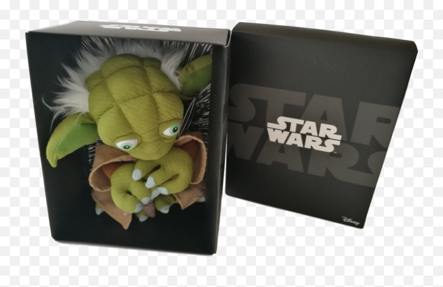 Download Star Wars Black Line Plush Yoda Png Black Yoda - Yoda Emoji,Yoda Png