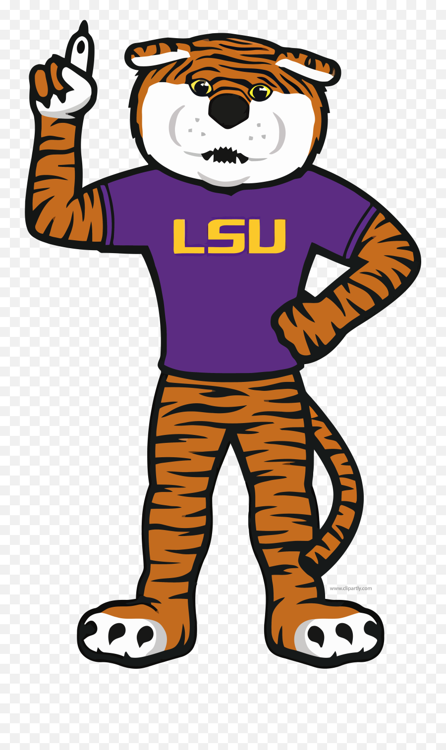 Lsu Tigers Mascot Logos Transparent Png - Logo Lsu Tigers Mascot Emoji,Lsu Tigers Logo