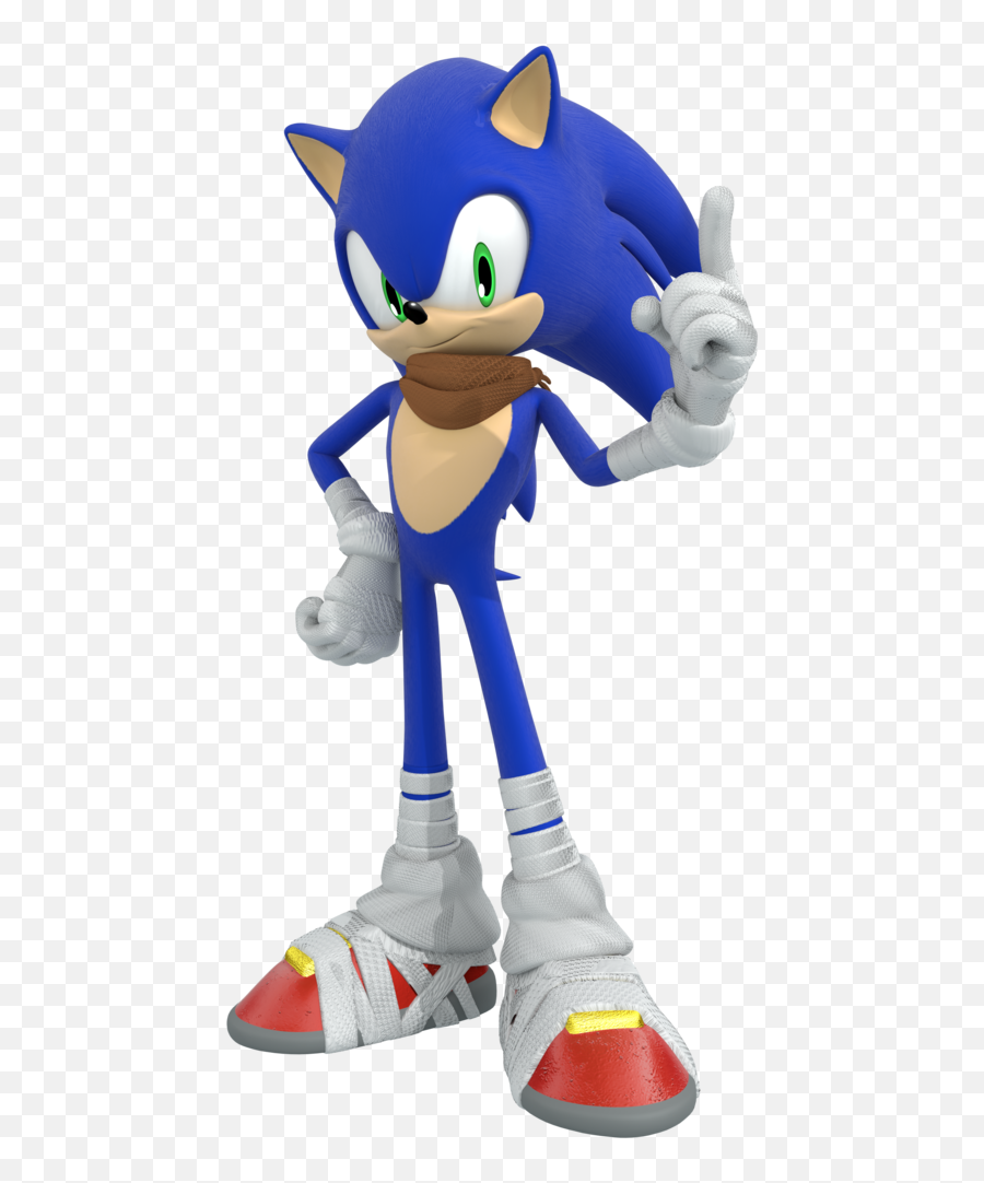 Download Sonic Sticker - Sonic The Hedgehog In Sonic Boom Sonic Boom Sonic Sticker Emoji,Sonic Transparent