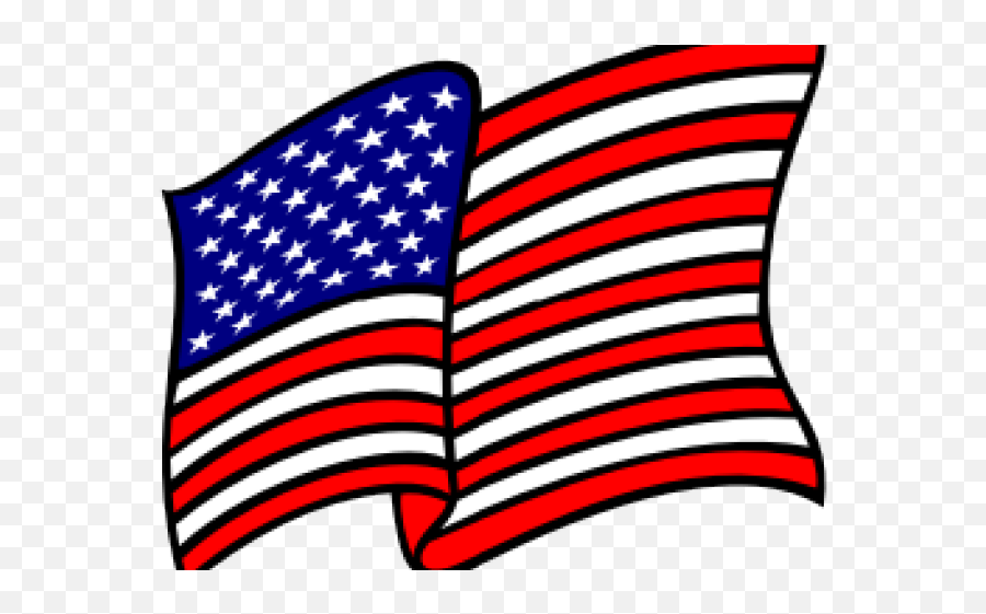 Download American Flag Clip Art - American Flag Clipart Transparent Emoji,American Flag Clipart