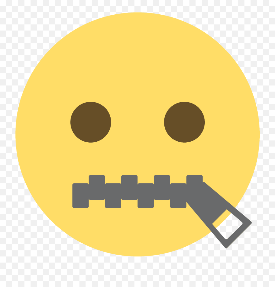 Zipper - Smiley Emoji,Zipper Clipart