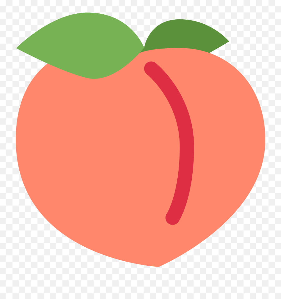 Peach Emoji Clipart Free Download Transparent Png Creazilla - Transparent Peach Icon,Emoji Clipart