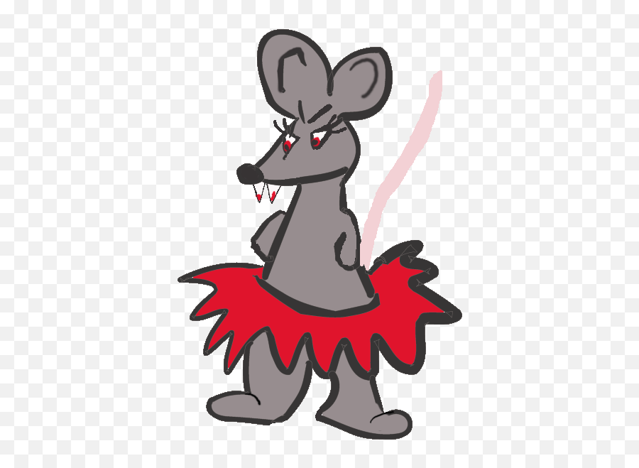 Vampire Rats - Insta Goth Kit Fictional Character Emoji,Rat Transparent