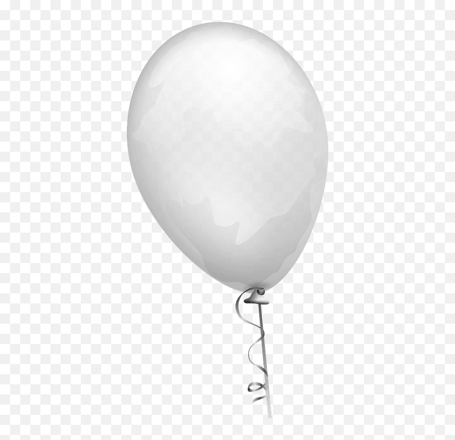 White Balloon Clipart Emoji,Balloon Clipart Black And White