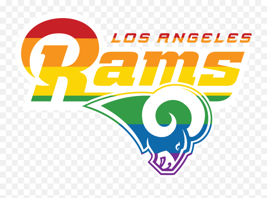 Rams Logo Png - Gay Pride La Rams Emoji,Rams New Logo