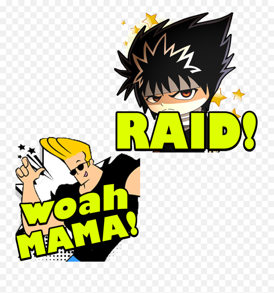 If You Like The Emotes And Want One Custom Made I - Johnny Johnny Bravo Emote Emoji,Johnny Bravo Png