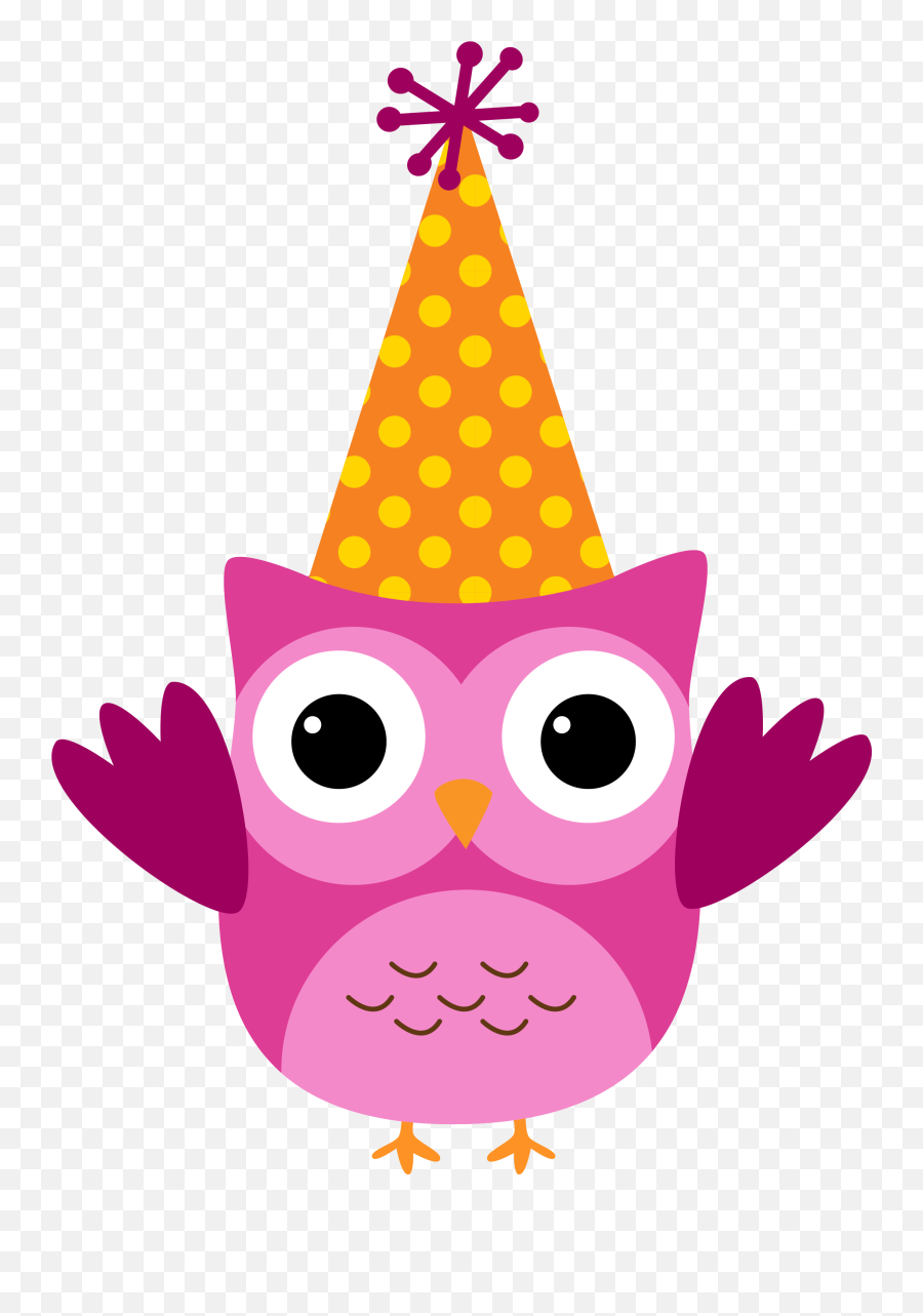 Clipart Owl Party Clipart Owl Party Transparent Free For - Birthday Owl Clipart Emoji,Party Clipart
