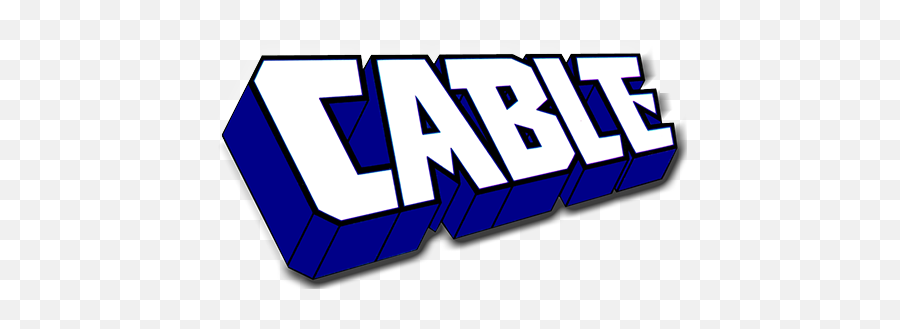 Cable Logo Comics Wiki Fandom - Cable Comic Emoji,Comic Logo