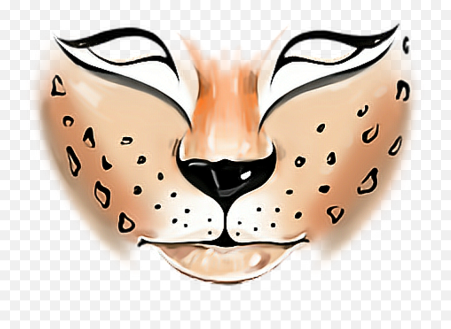 Animal Face Paint Png Clipart Emoji,Face Paint Png