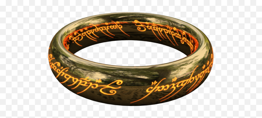 One Ring - Lord Of The Rings Png Emoji,Ring Png