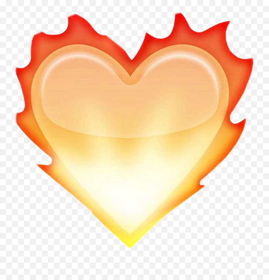 Fire Emoji Transparent - Emoji Pictures Of A Heart,Fire Emoji Png