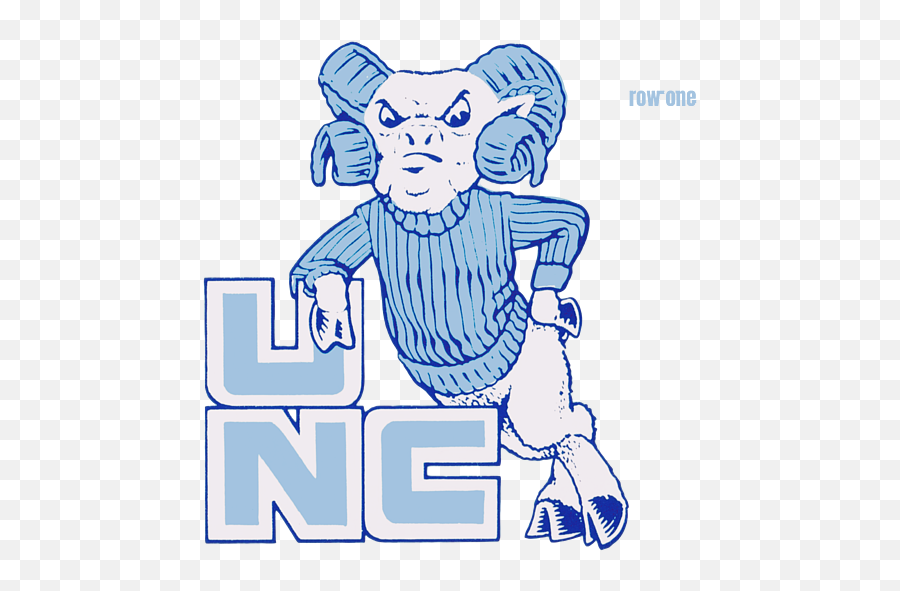 Vintage Unc Tar Heel Art Carry - All Pouch Emoji,North Carolina Tar Heels Logo