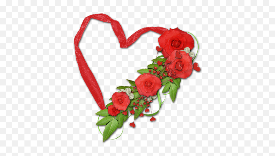 Heart With Roses Clipart Png - Photo 864 Free Png Picture Frame Emoji,Roses Clipart