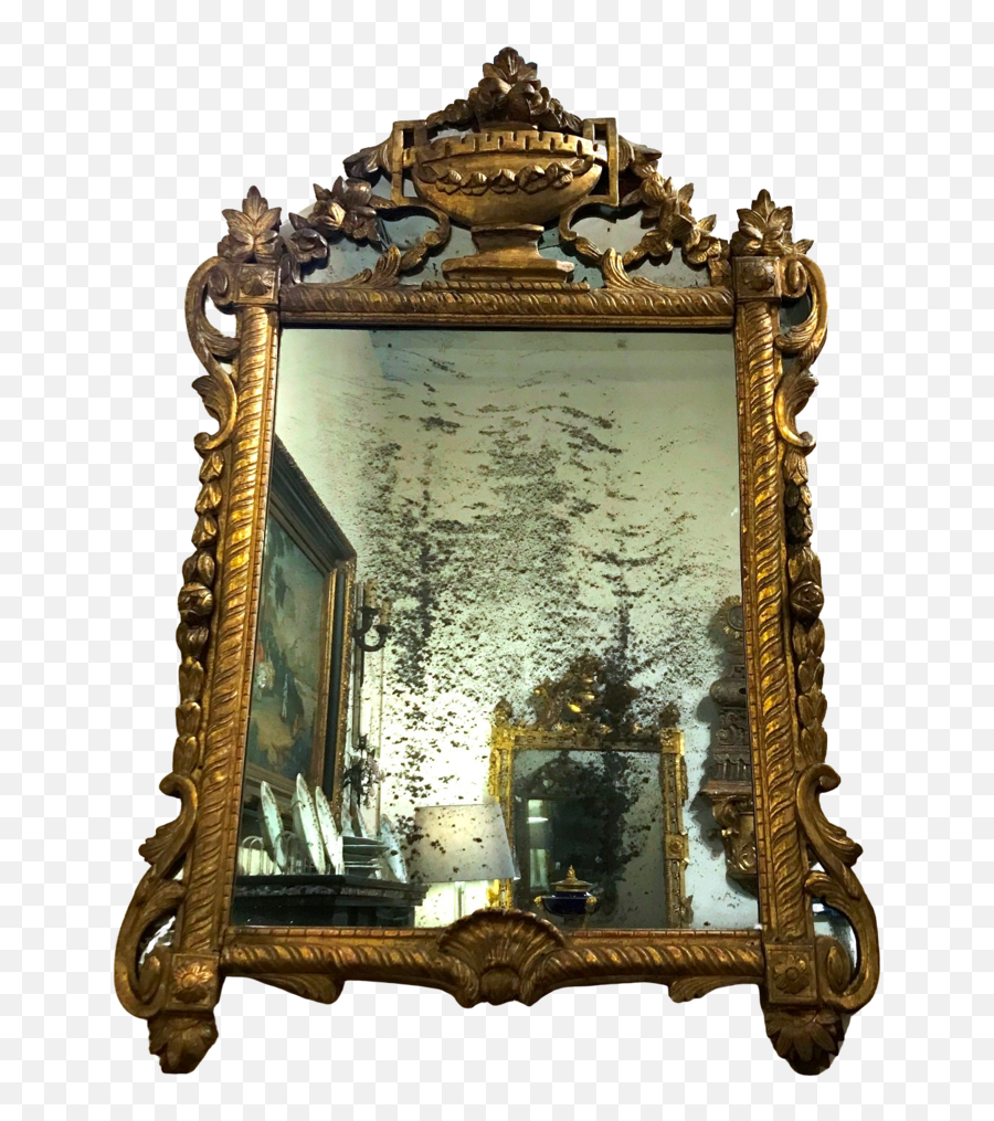 A Fine 18th Century Louis Xvi Period Giltwood Provencal Mirror France Late 1700u0027s U2014 Wolf Hall Antiques Emoji,Mirror Png