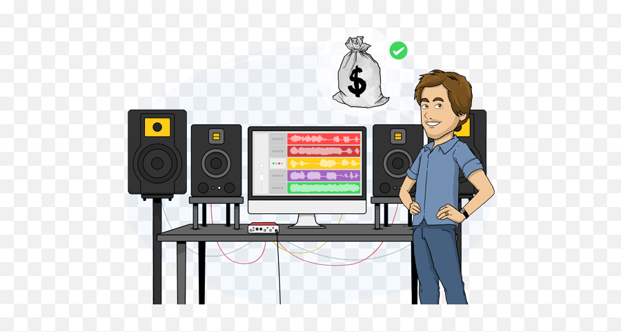 Audio Engineer Clipart Images Png - Sound Engineer Cartoon Png Emoji,Engineer Clipart