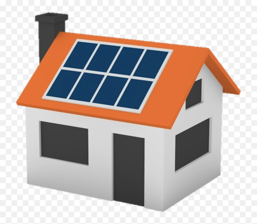 Energy Clipart Solar Panel Energy - House Solar Panels Png Emoji,Transparent Solar Panels