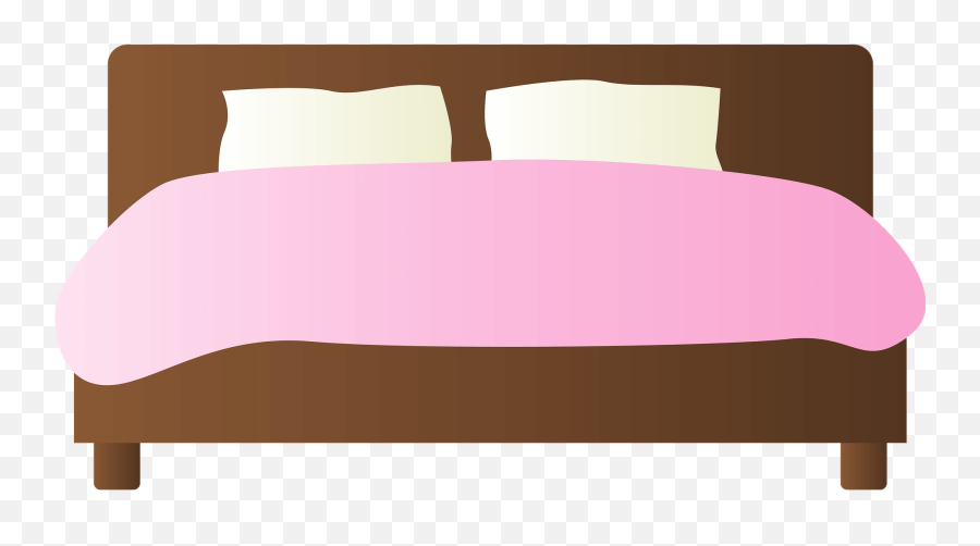 Bed Furniture Clipart Free Download Transparent Png - Queen Size Emoji,Bed Clipart