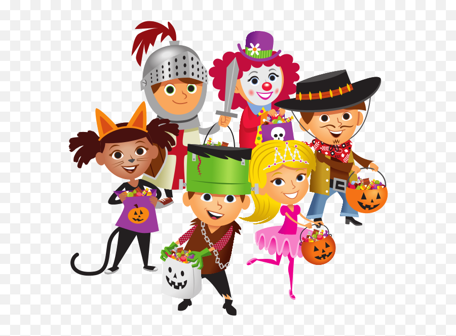 Business Trick Or Treat U2013 St Francis Area Chamber Of Commerce - Cartoon Trick Or Treaters Clipart Emoji,Trunk Or Treat Clipart