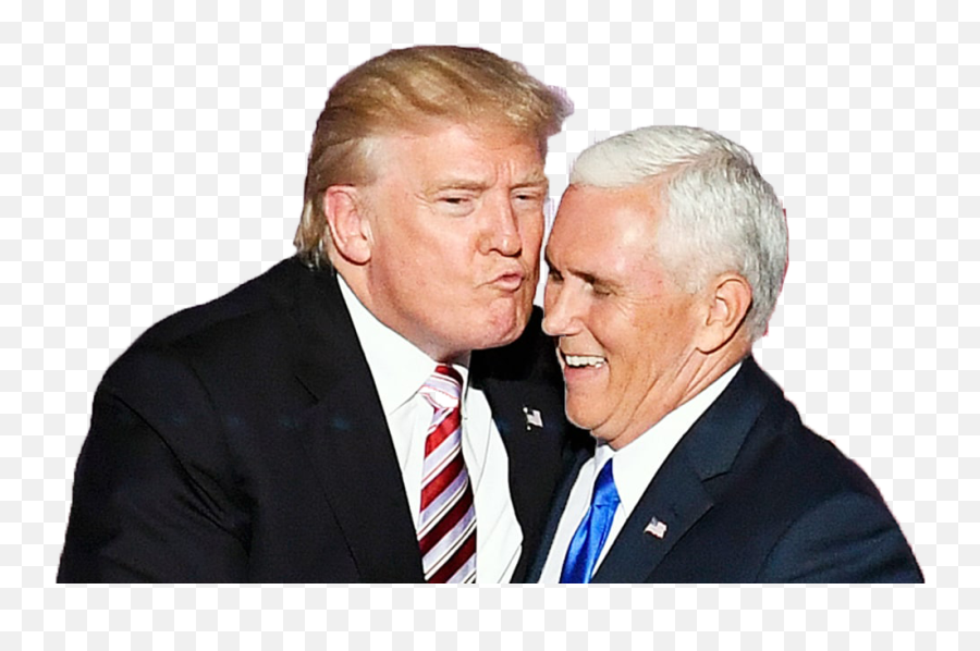 Trump Pence Air Kiss Png Image With No - Trump Pence Transparent Emoji,Kiss Png