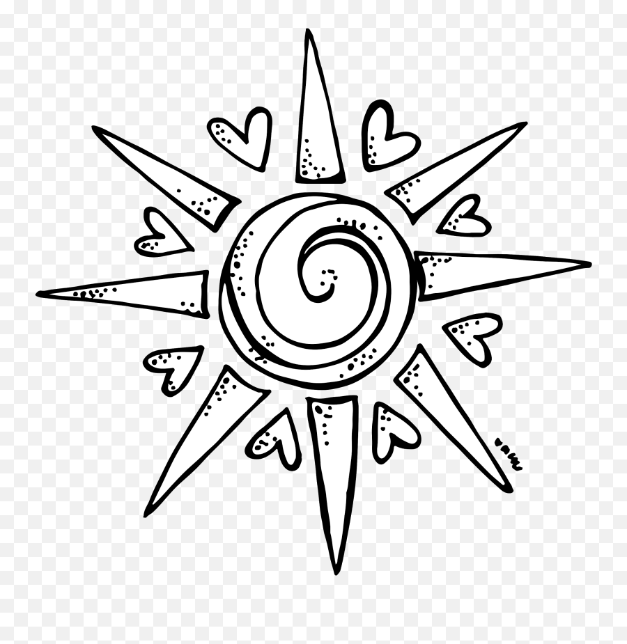 Library Of Sun Melonheadz Vector Freeuse Png Files - Black And White Sunshine Sun Clipart Emoji,Sunshine Clipart