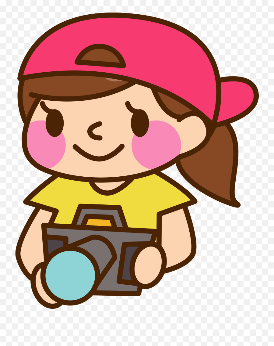 Woman Photographer With Camera Clipart Free Download - Clip Art Emoji,Photography Clipart