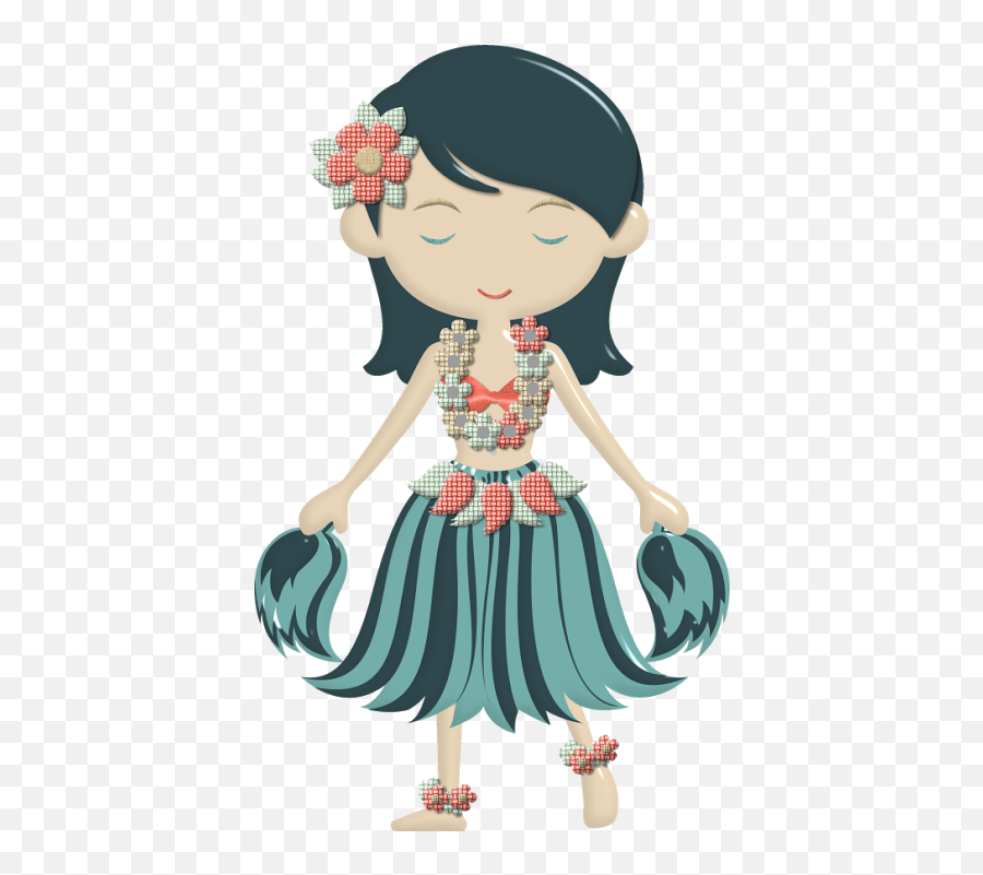 Luau Clipart Dress Hawaiian Luau Dress Hawaiian Transparent - Hawaianos Emoji,Luau Clipart
