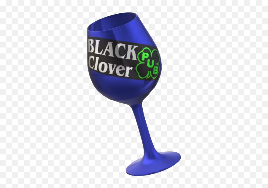 Black Clover Pub - Champagne Glass Emoji,Black Clover Logo