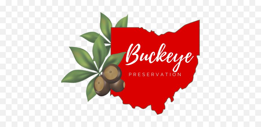 Buckeye Preservation - Property Maintenance Services Ohio State Map Red Emoji,Buckeyes Logo