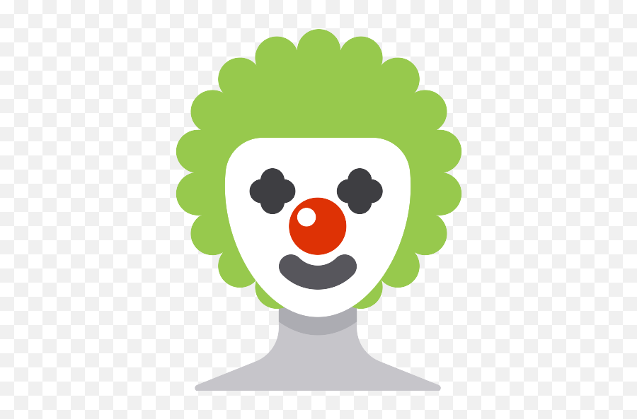 Clown Face Vector Svg Icon - Do Horses See Emoji,Clown Face Png