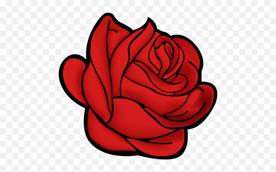 Red Rose Vector - Ai Free Graphics Download Clipart Best Cartoon Red Rose Clipart Emoji,Free Rose Clipart