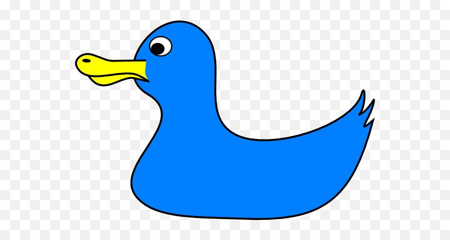 Blue Duck Clip Art At Clkercom - Vector Clip Art Online Brown Duck Images Clip Art Emoji,Clipart Ducky