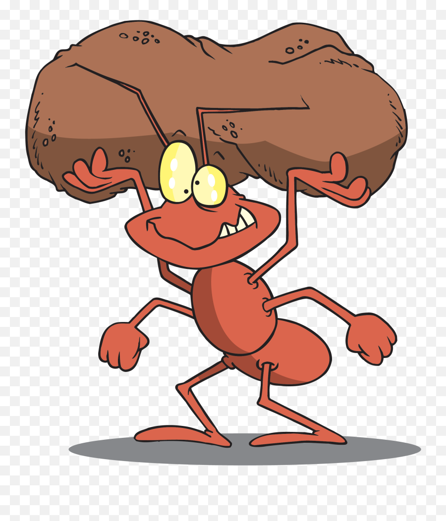 Lazy Clipart Ant Lazy Ant Transparent Free For Download On - Ant Working Hard Cartoon Emoji,Ant Clipart