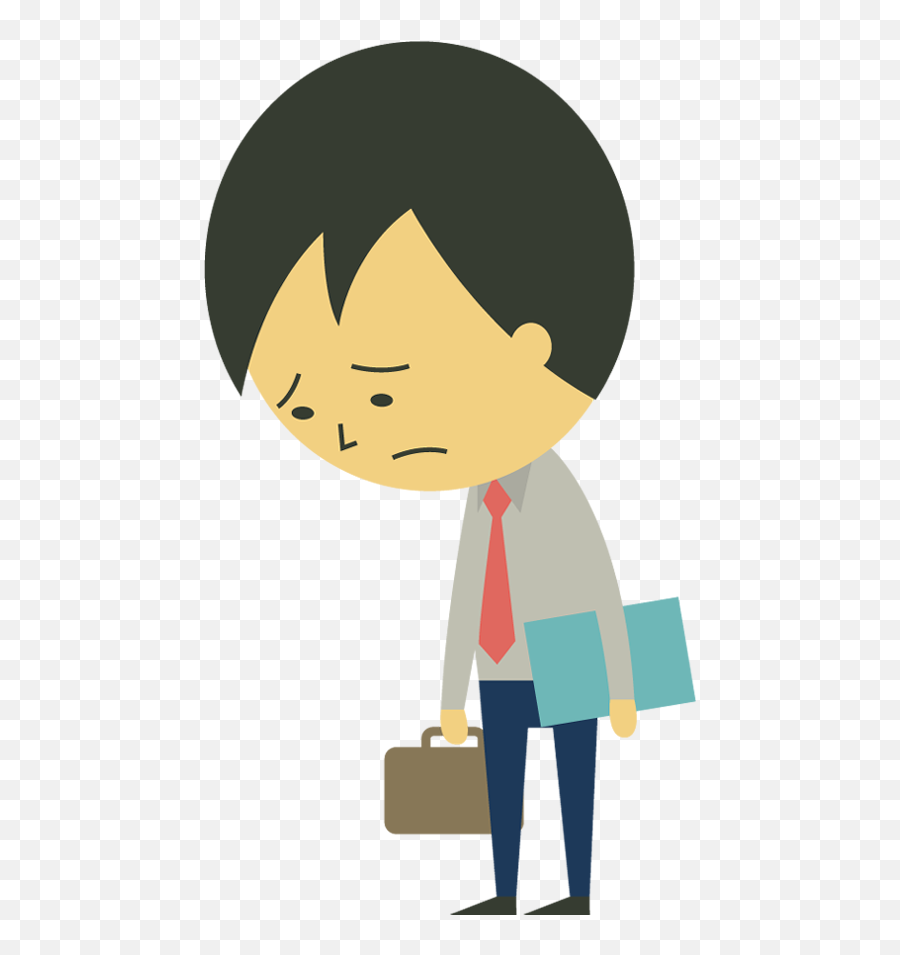 Sad Clipart Business Man Sad Business - Sad Man Clipart Emoji,Sad Clipart