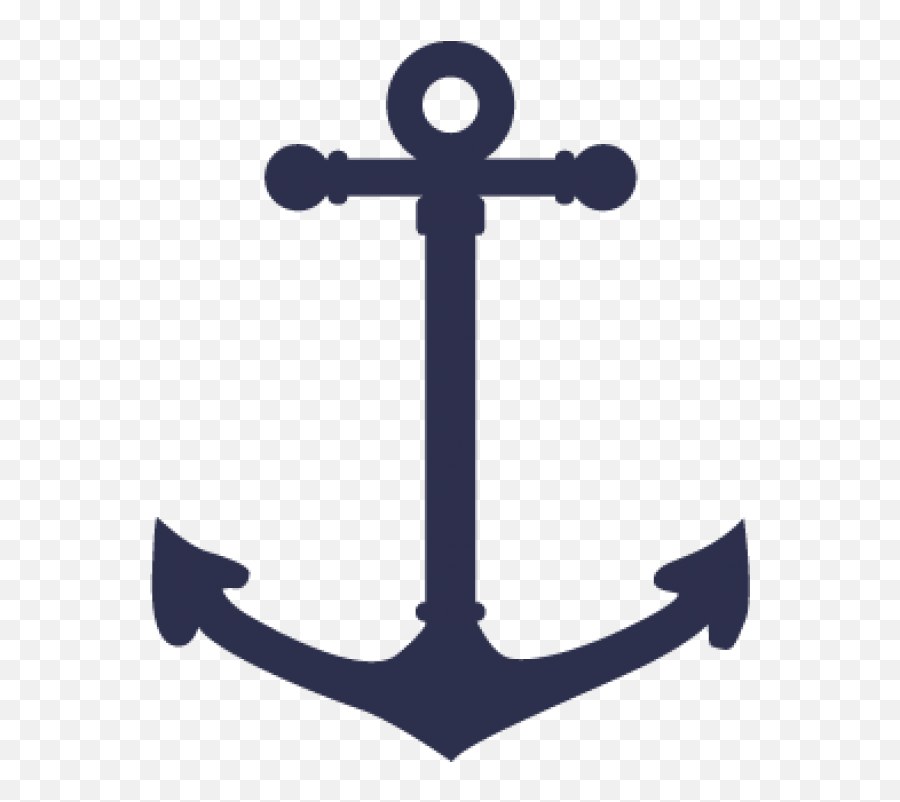 Navy Clipart Navy Blue Anchor - Navy Blue Anchor Transparent Emoji,Us Navy Anchor Logo