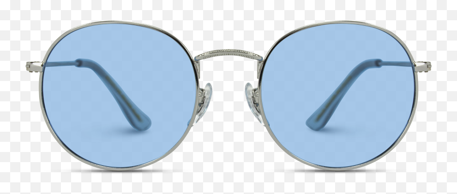 Ode Round Tinted Polarized Lens Metal Frame Retro Sunglasses Emoji,Hipster Glasses Png