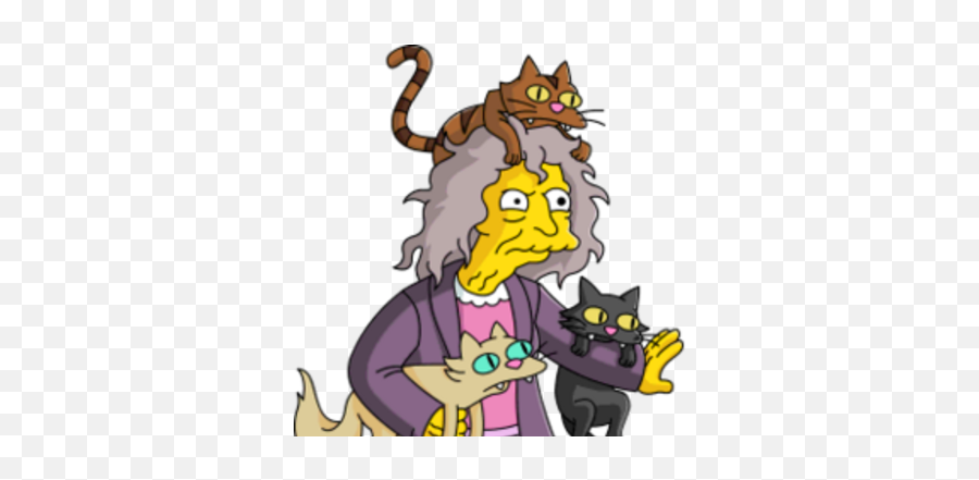 Eleanor Abernathy Simpsons Wiki Fandom Emoji,Angry Cat Png