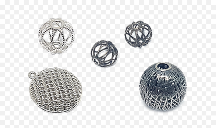 Fancy Items Images - Filigree Textured Beads 14 Items Png Emoji,Filigree Transparent Background
