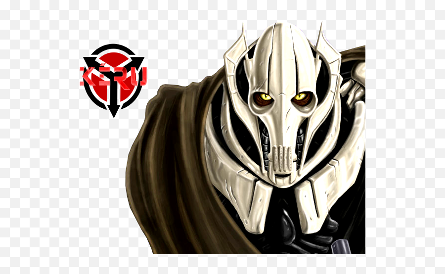 Star Wars General Grievous Without Mask - General Grievous Emoji,General Grievous Png