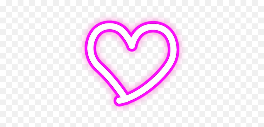 Heart Hearts Neon Lights Love Edits - Love Edits 1024x1024 Light Pink Love Pink Png Emoji,Neon Png