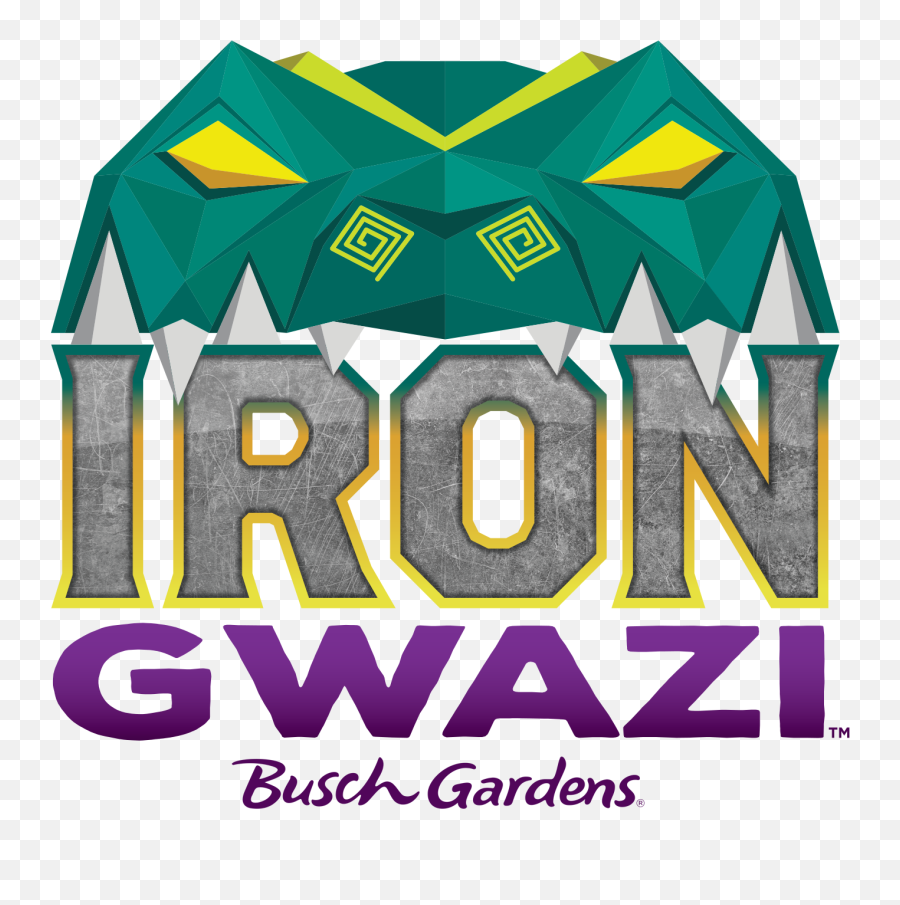 Busch Gardens Iron Gwazi Logo - Iron Gwazi Roller Coaster Logo Emoji,Seaworld Logo