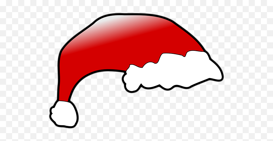 Santa Hat Clip Art At Clker - Outline Small Santa Hat Emoji,Santa Hat Clipart